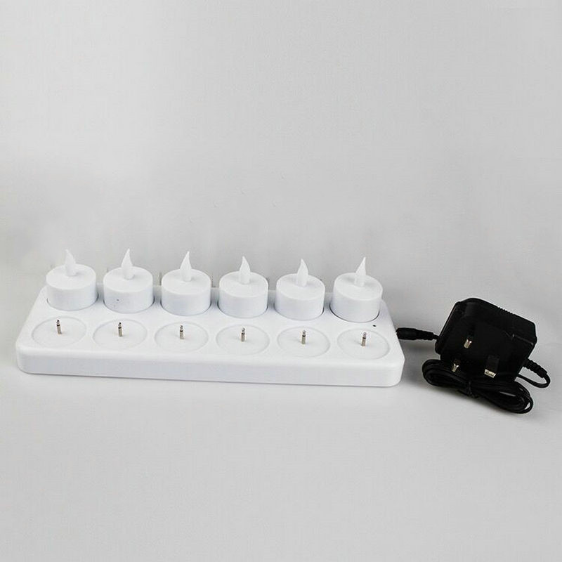 Set of 12 Rechargeable led can – Holiday Candle Set recenzja i cena