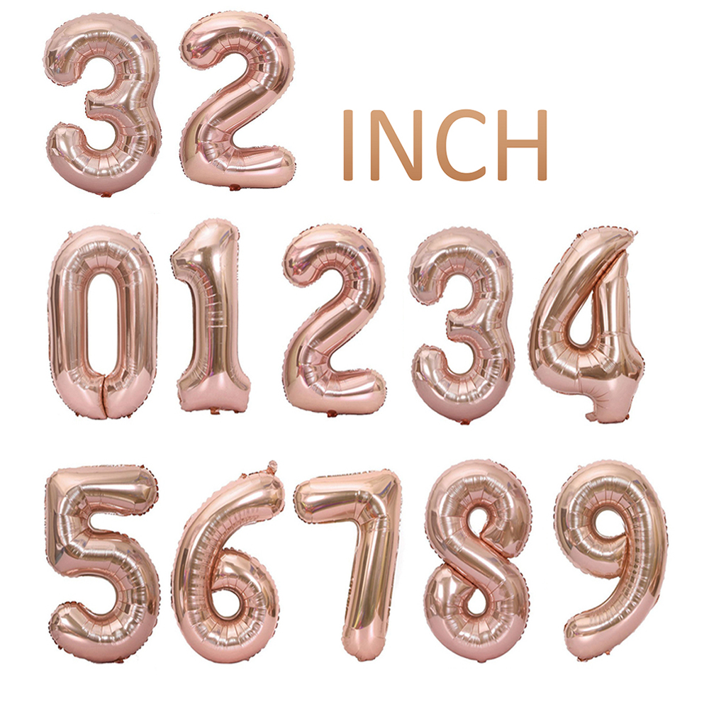 Happy Birthday 32Inch Number F – Tinsel Garland Decoration recenzja i cena