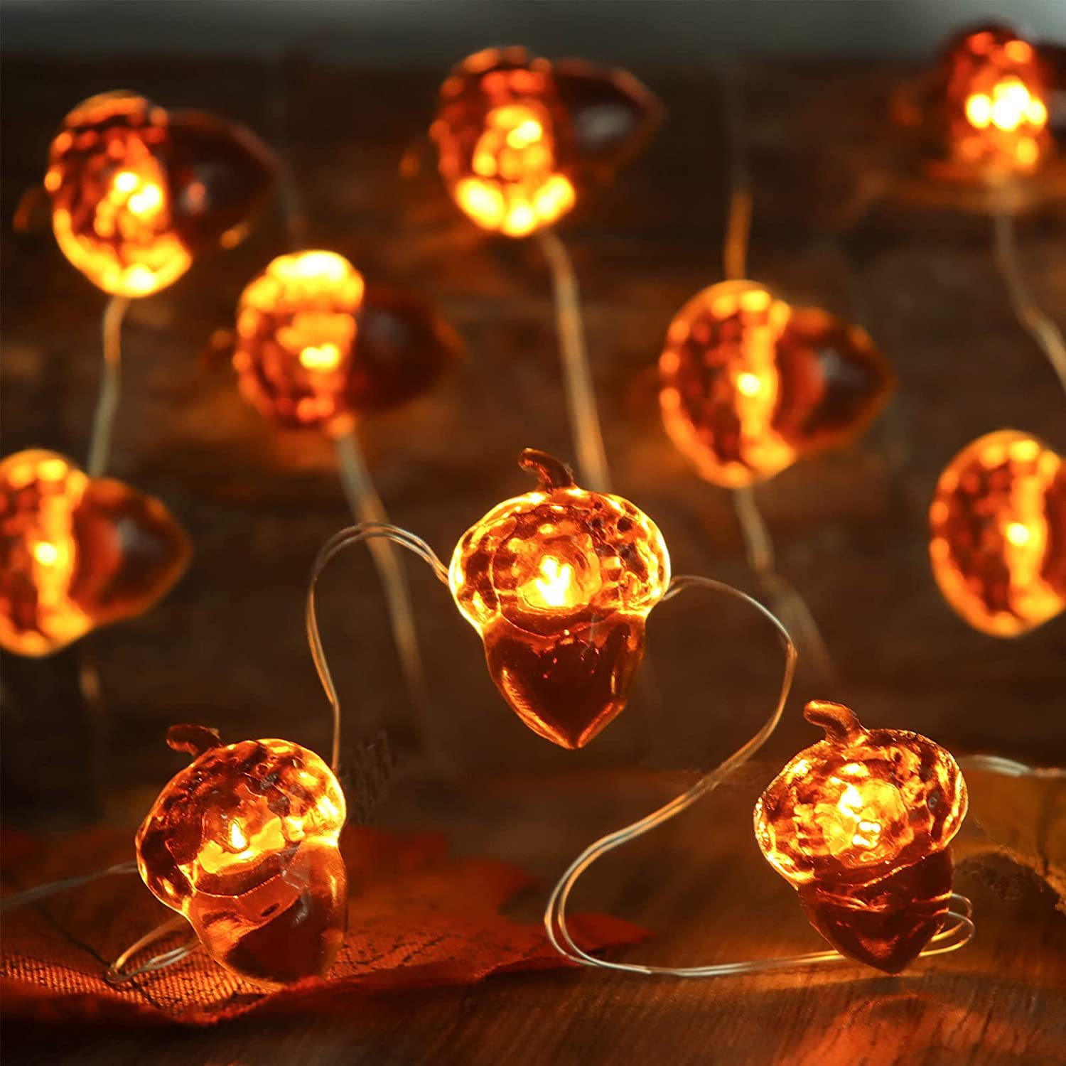 30 LEDs Acorn String Lights Th – Led Fairy String Lights recenzja i cena