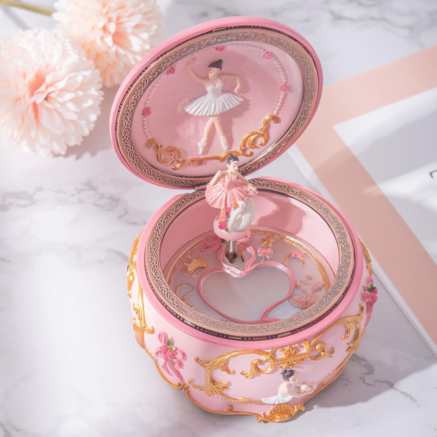 LED Rotating Ballerina Music B – Snow Globe Musical recenzja i cena