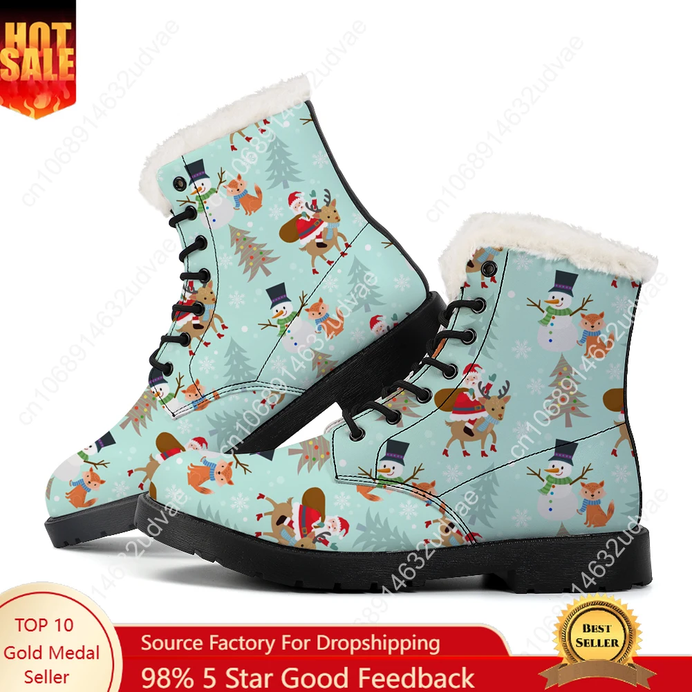 Christmas Plush Boots Mens Wom – Christmas Lights Outdoor recenzja i cena