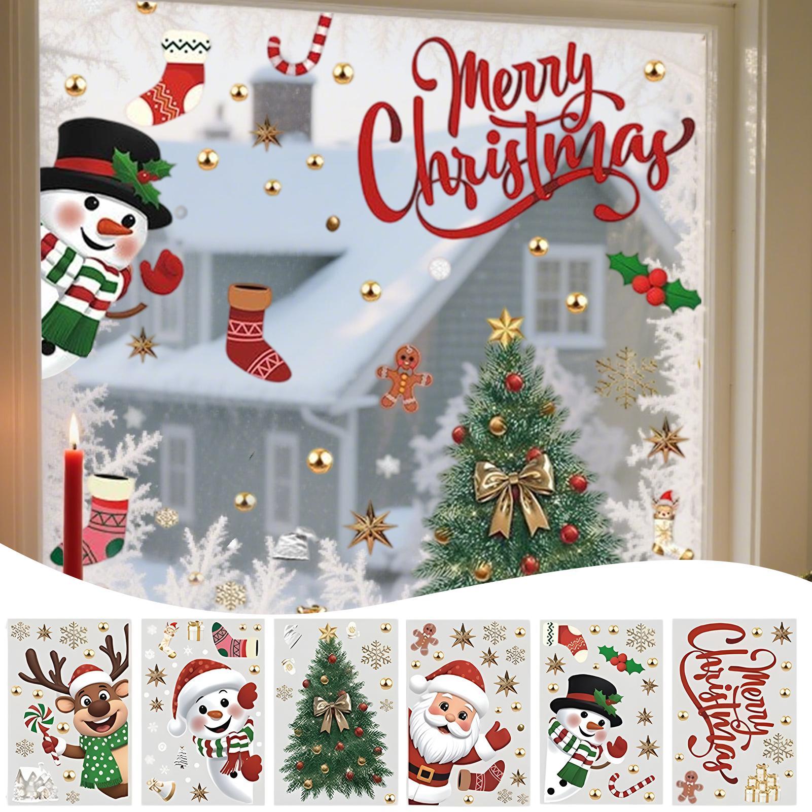 Christmas Window Decals Holida – Snowflake Window Decal recenzja i cena