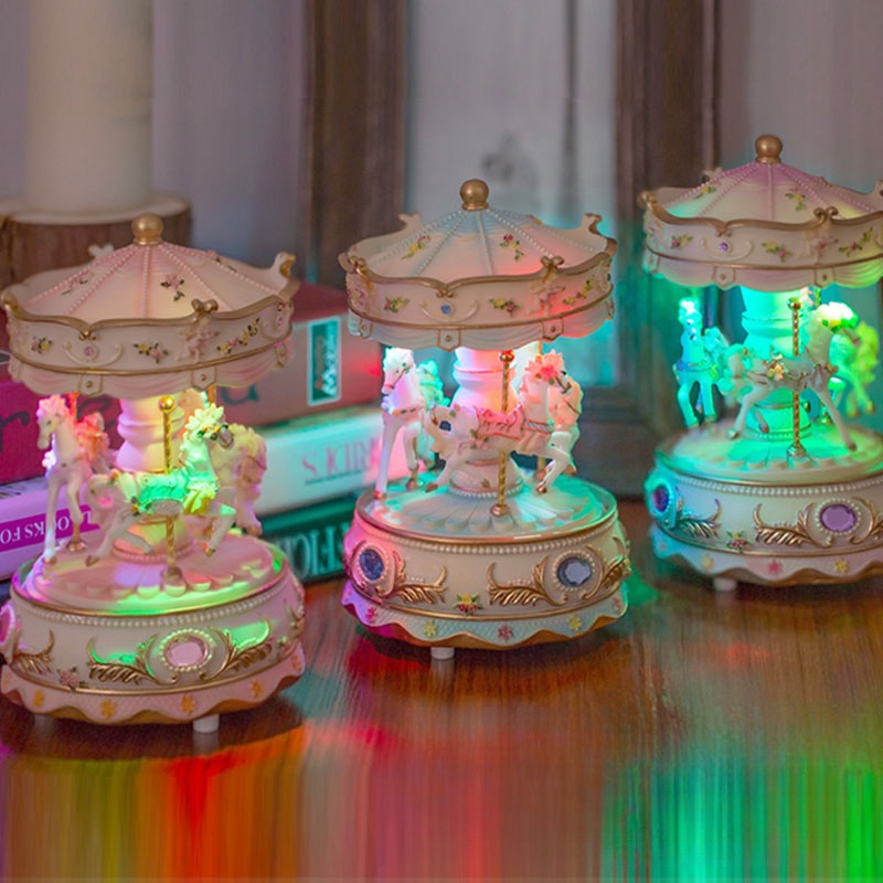 Handmade Resin Carousel Music  – Snow Globe Musical recenzja i cena