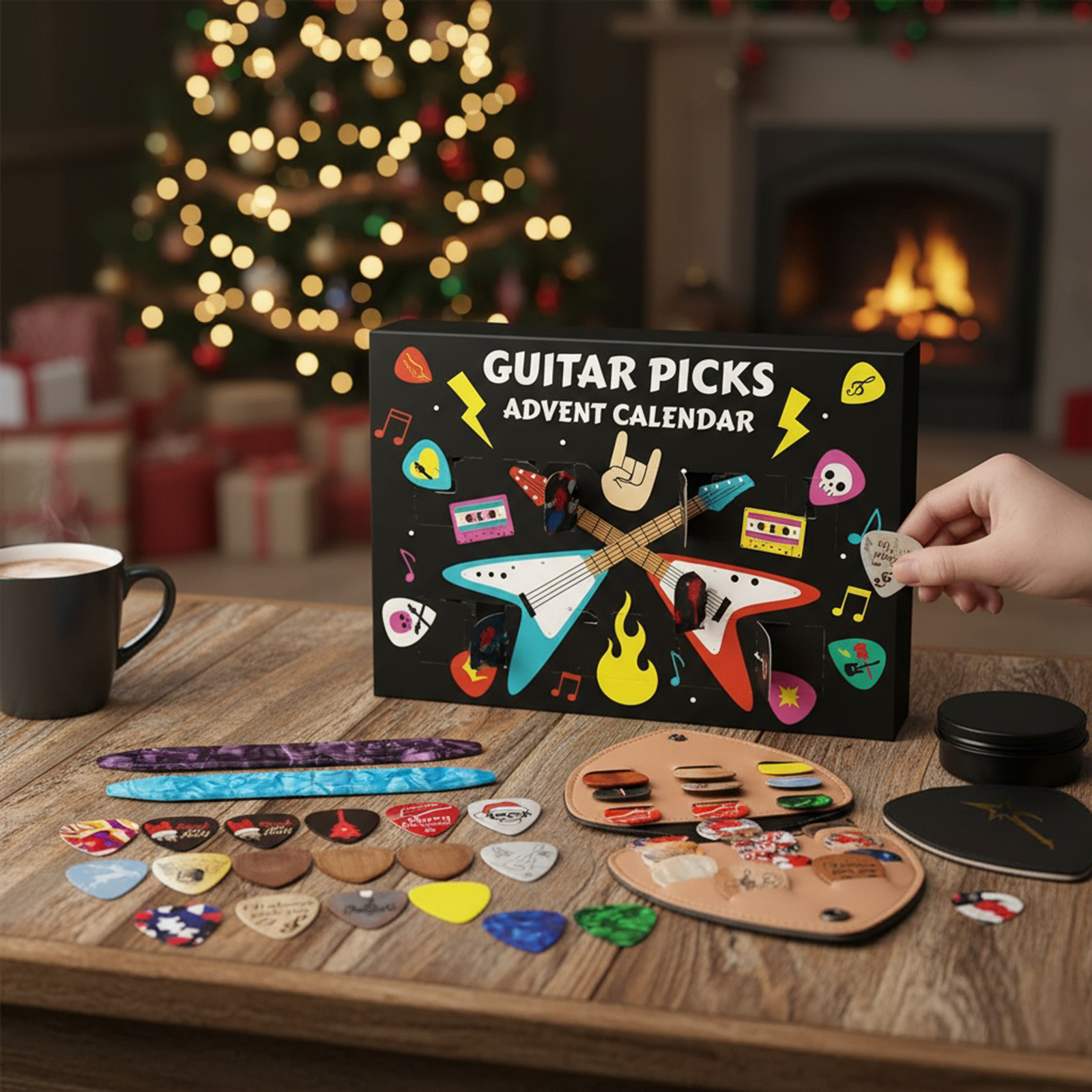 Guitar Picks Advent Calendar 2 – Advent Calendar Gift recenzja i cena