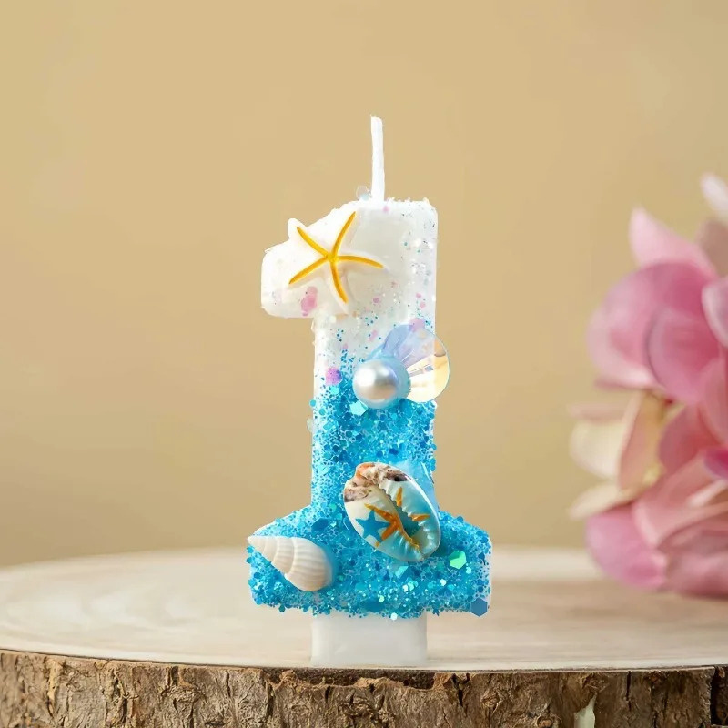 Shell-shaped Starfish Digital  – Holiday Candle Set recenzja i cena
