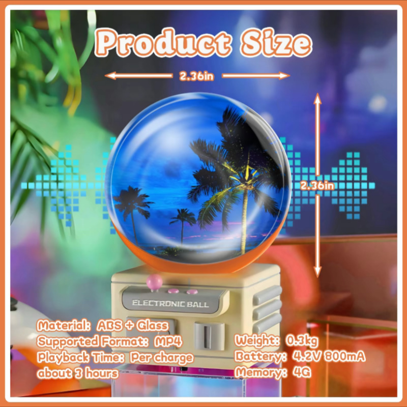 New Crystal Ball Decorative Ba – Snow Globe Musical recenzja i cena