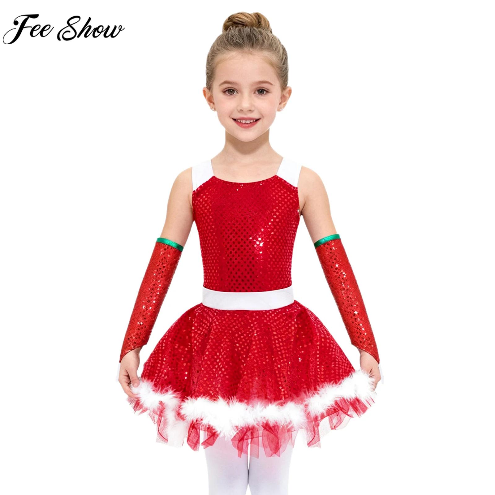 Kids Girls Christmas Figure Sk – Elf Costume Christmas recenzja i cena