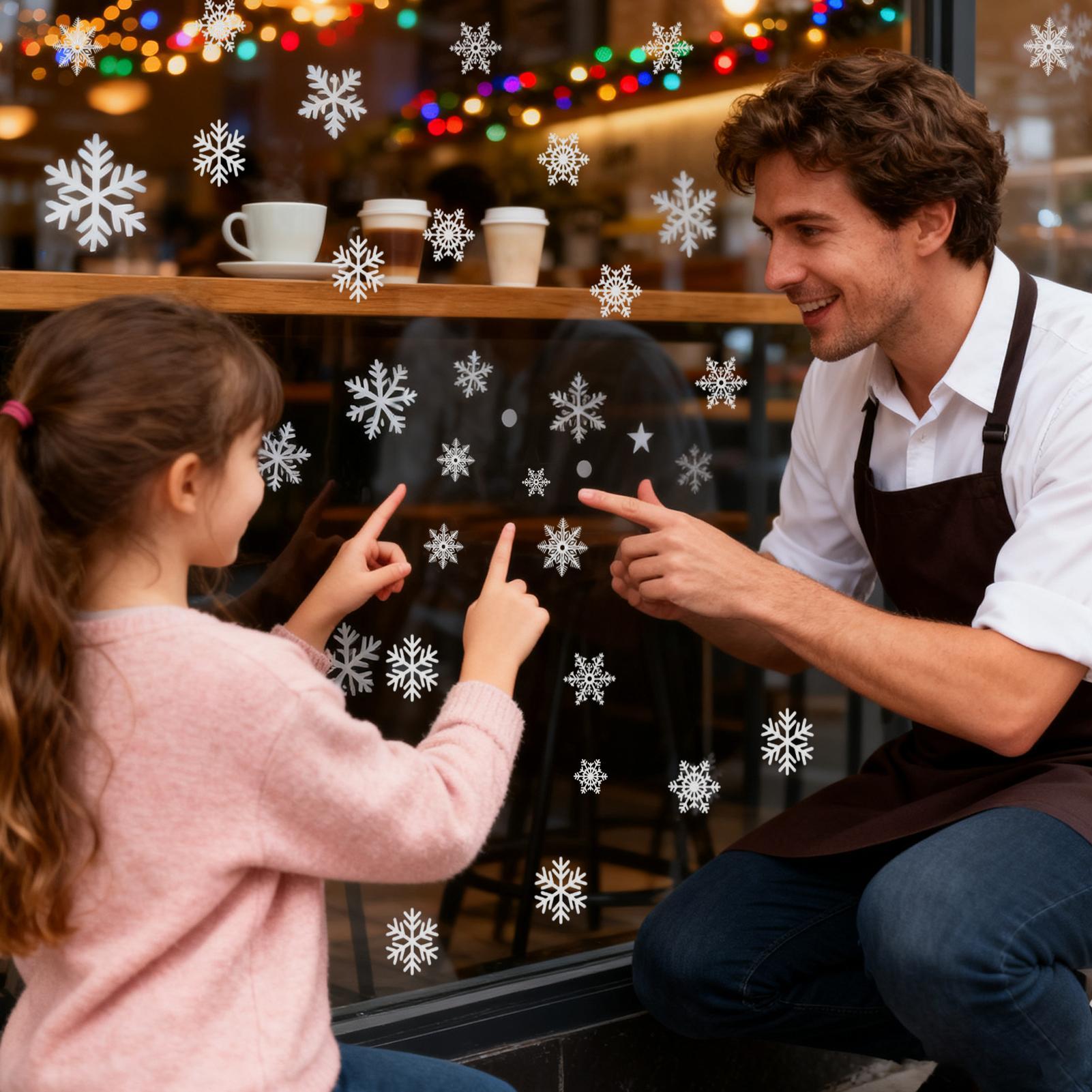 Snowflake Window Clings Static – Snowflake Window Decal recenzja i cena