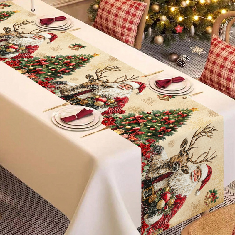 Vintage Christmas Table Runner – Christmas Table Runner recenzja i cena