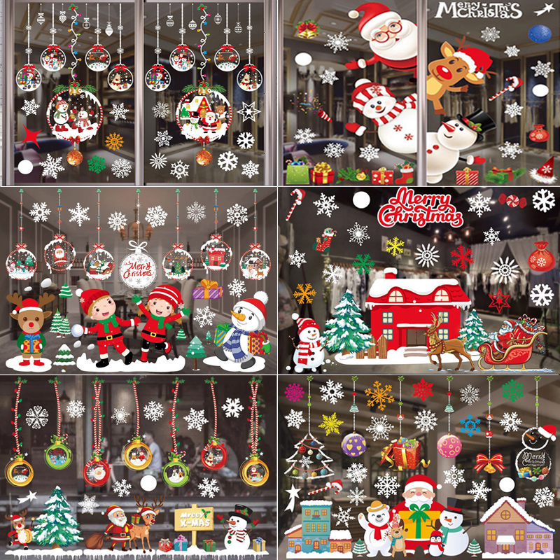 Merry Christmas Decoration Win – Snowflake Window Decal recenzja i cena