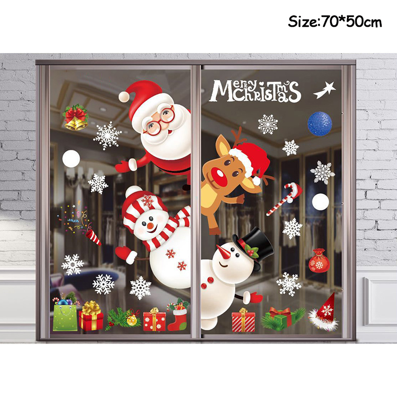 Merry Christmas Decoration Win – Snowflake Window Decal recenzja i cena
