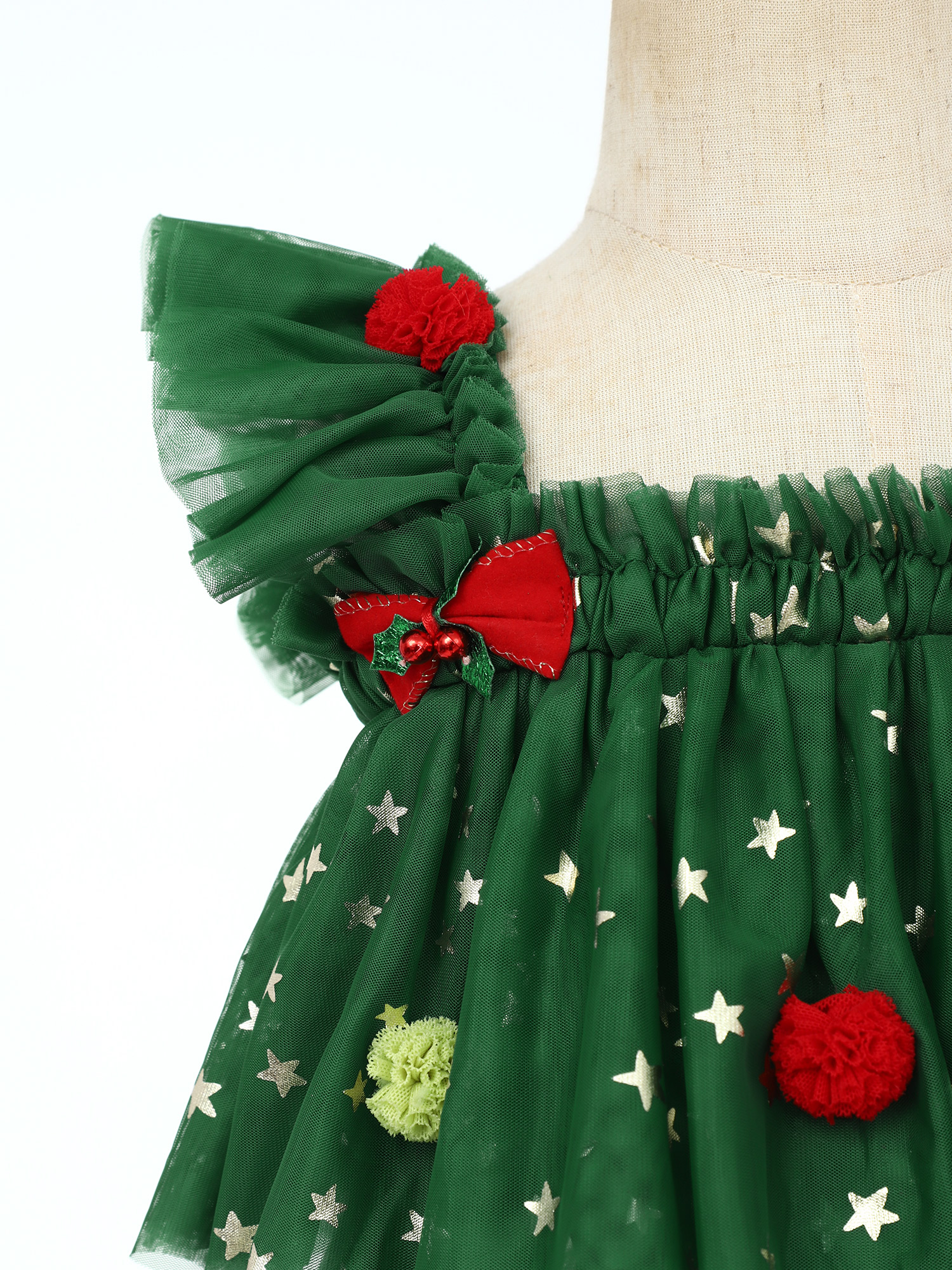 Toddler Girls Christmas Tree E – Elf Costume Christmas recenzja i cena