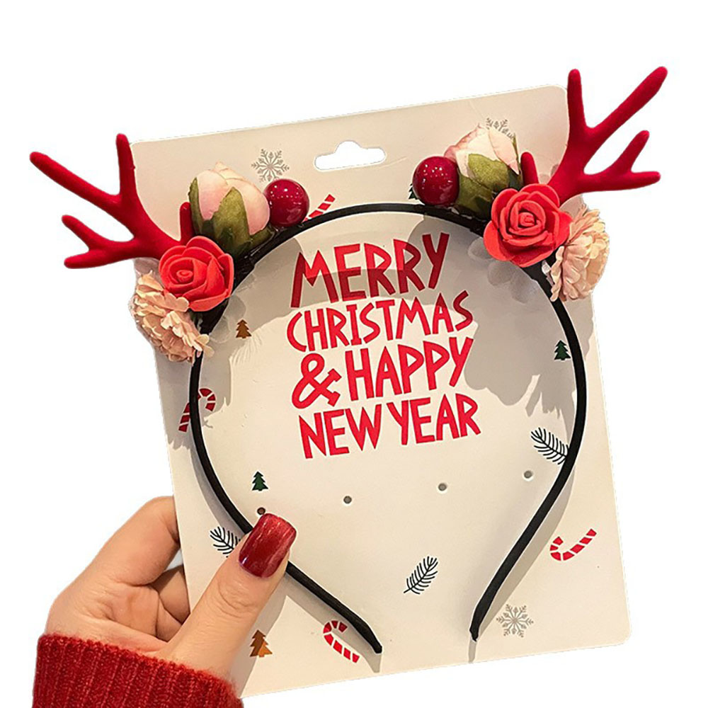 Cute Hair Accessories Velvet C – Reindeer Antlers Headband recenzja i cena