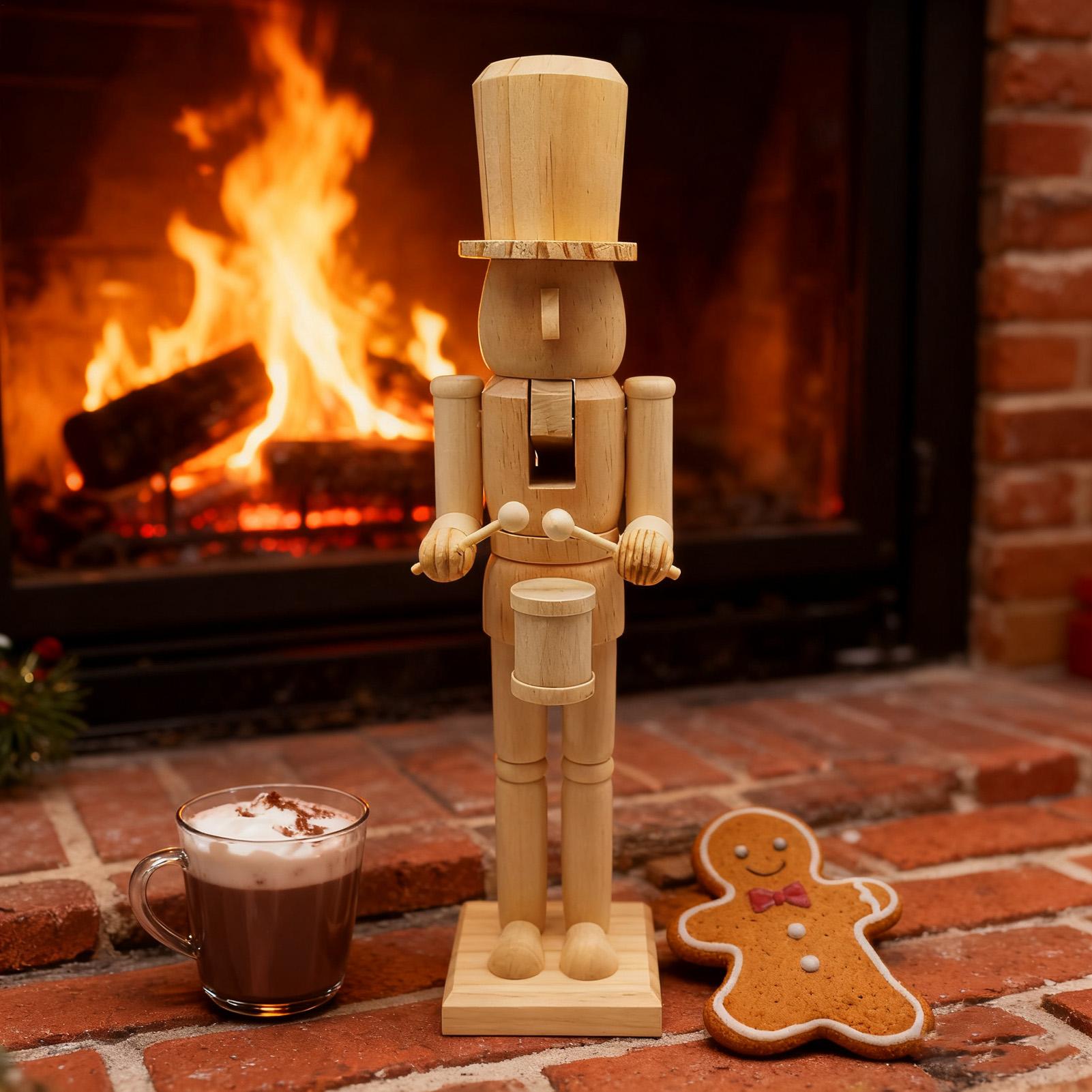 Nutcracker Decor 38cm Wooden F – Nutcracker Figurine recenzja i cena
