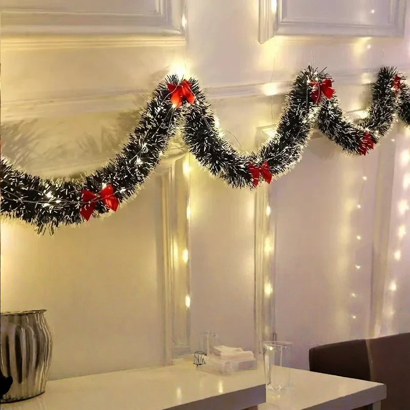 LED Christmas Tinsel Garland A – Tinsel Garland Decoration recenzja i cena