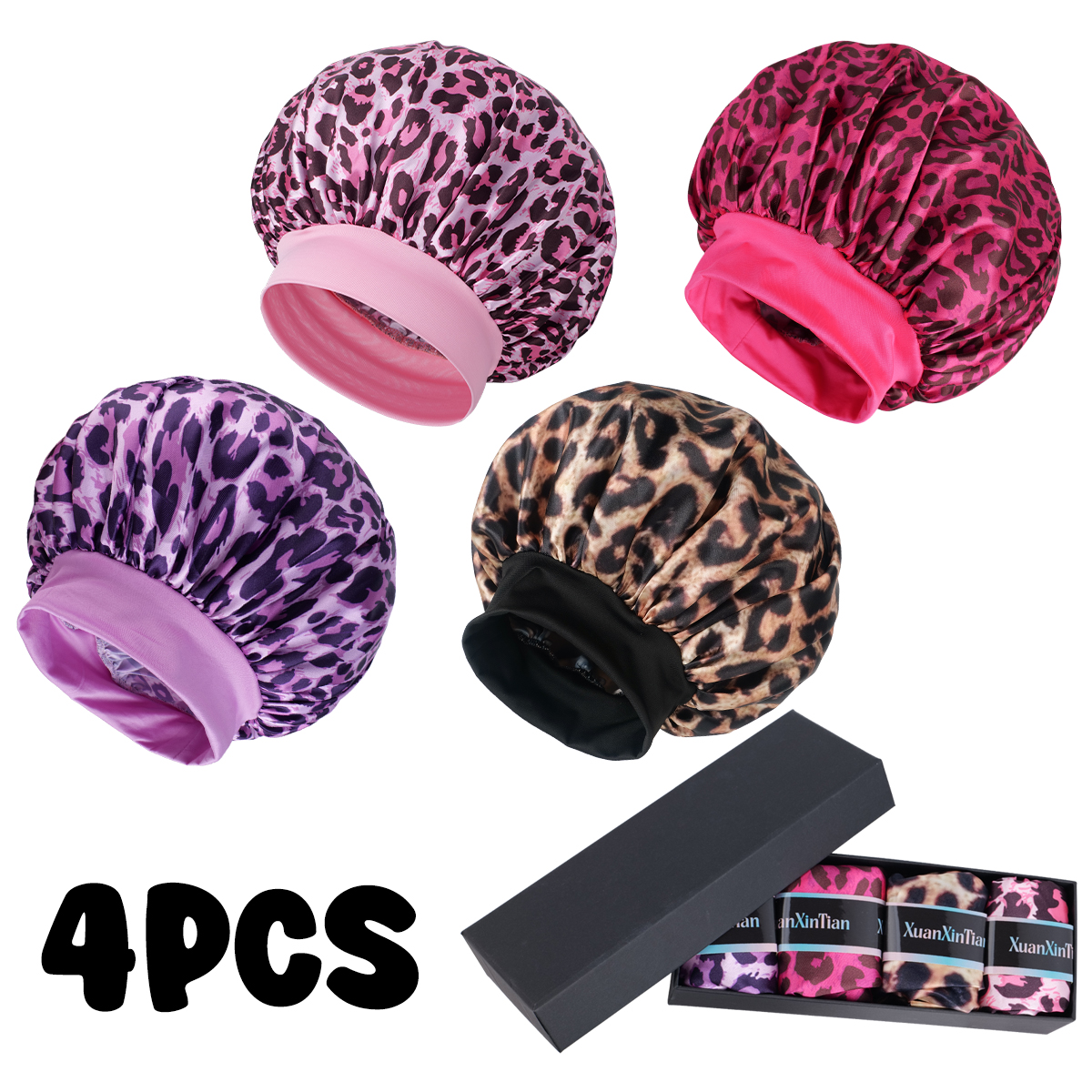 4PCS Mystery Hair Bonnet Gift  – Gift Box Wrap Set recenzja i cena