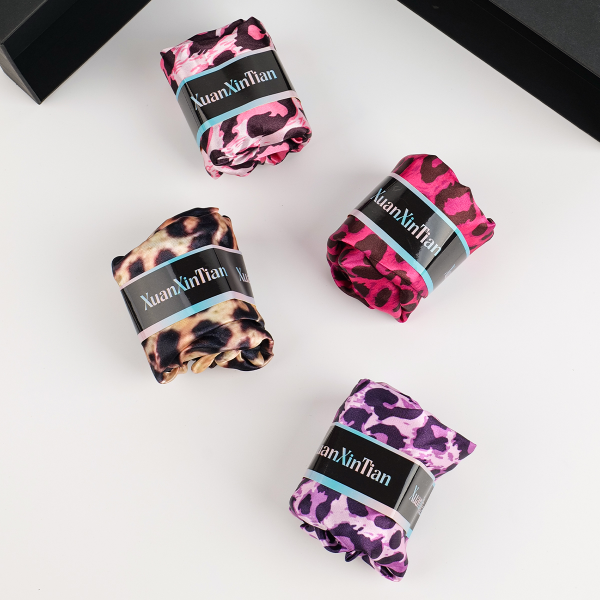 4PCS Mystery Hair Bonnet Gift  – Gift Box Wrap Set recenzja i cena