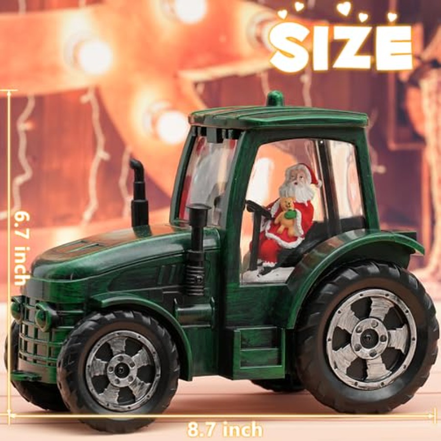 Christmas Snow Globe Tractor S – Snow Globe Musical recenzja i cena