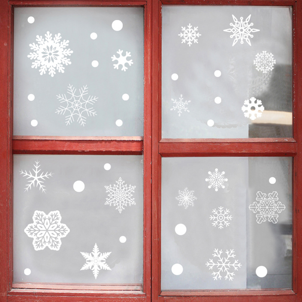 37PCS Gift Xmas Festival Suppl – Snowflake Window Decal recenzja i cena