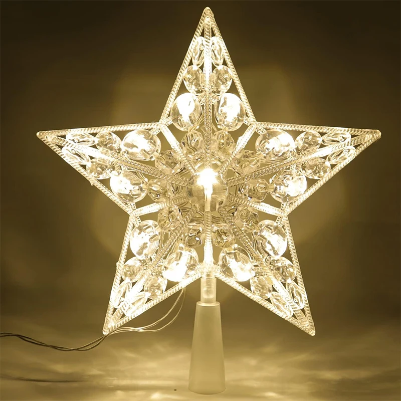 15cm Christmas Decoration Glow – Star Tree Topper recenzja i cena
