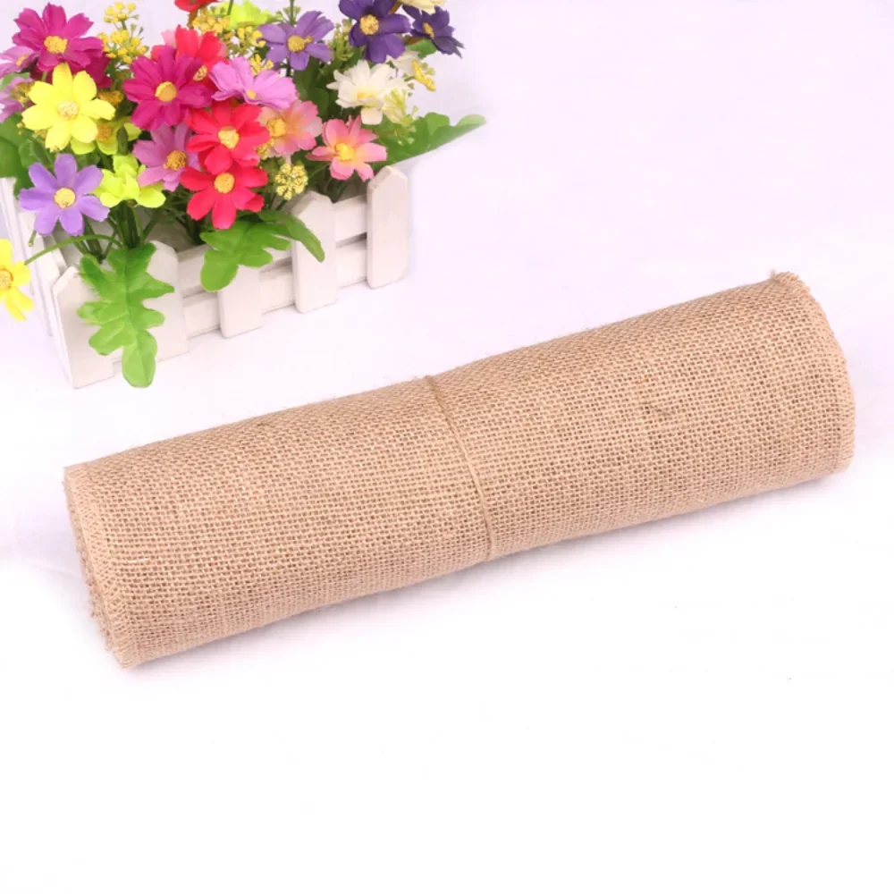 Natural Beige Burlap Roll 30cm – Christmas Table Runner recenzja i cena