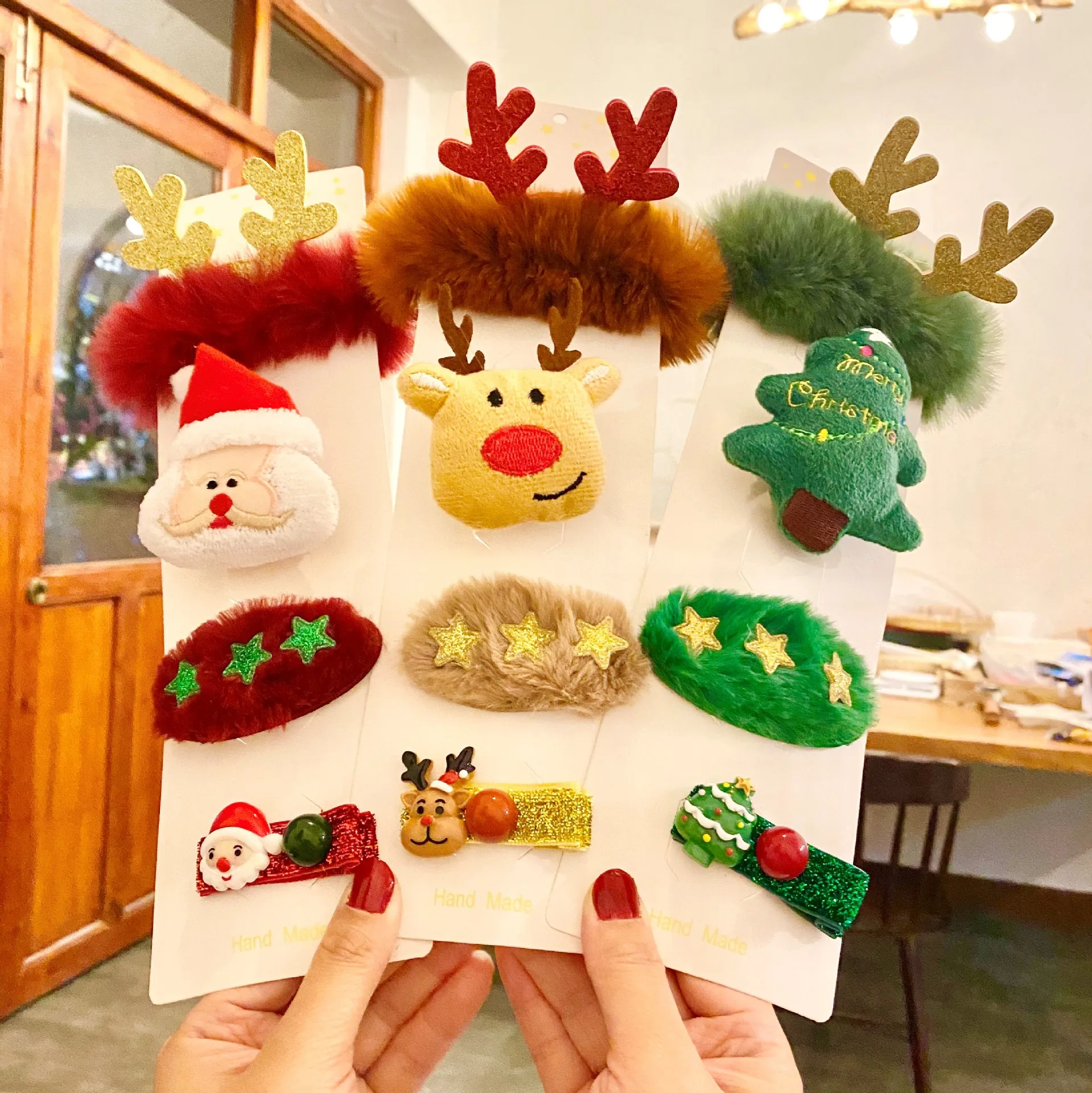 Christmas Headband Reindeer An – Reindeer Antlers Headband recenzja i cena