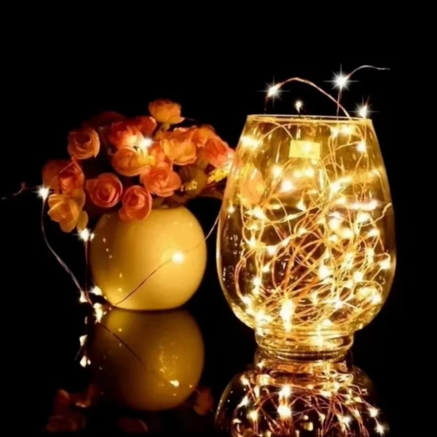 3PCS 5/10/20M Copper Wire LED  – Led Fairy String Lights recenzja i cena