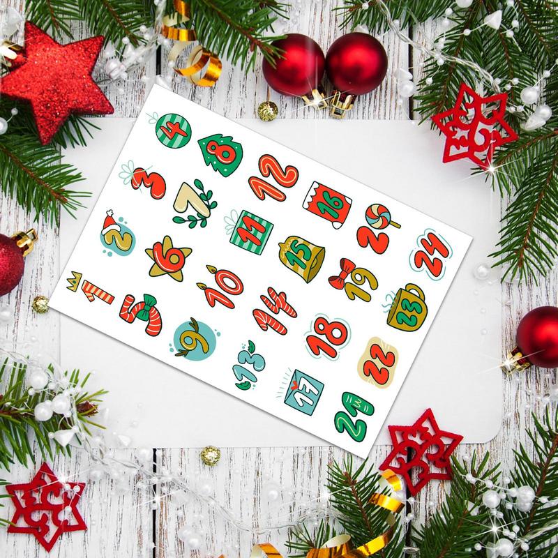 Merry Christmas Stickers Adven – Advent Calendar Gift recenzja i cena