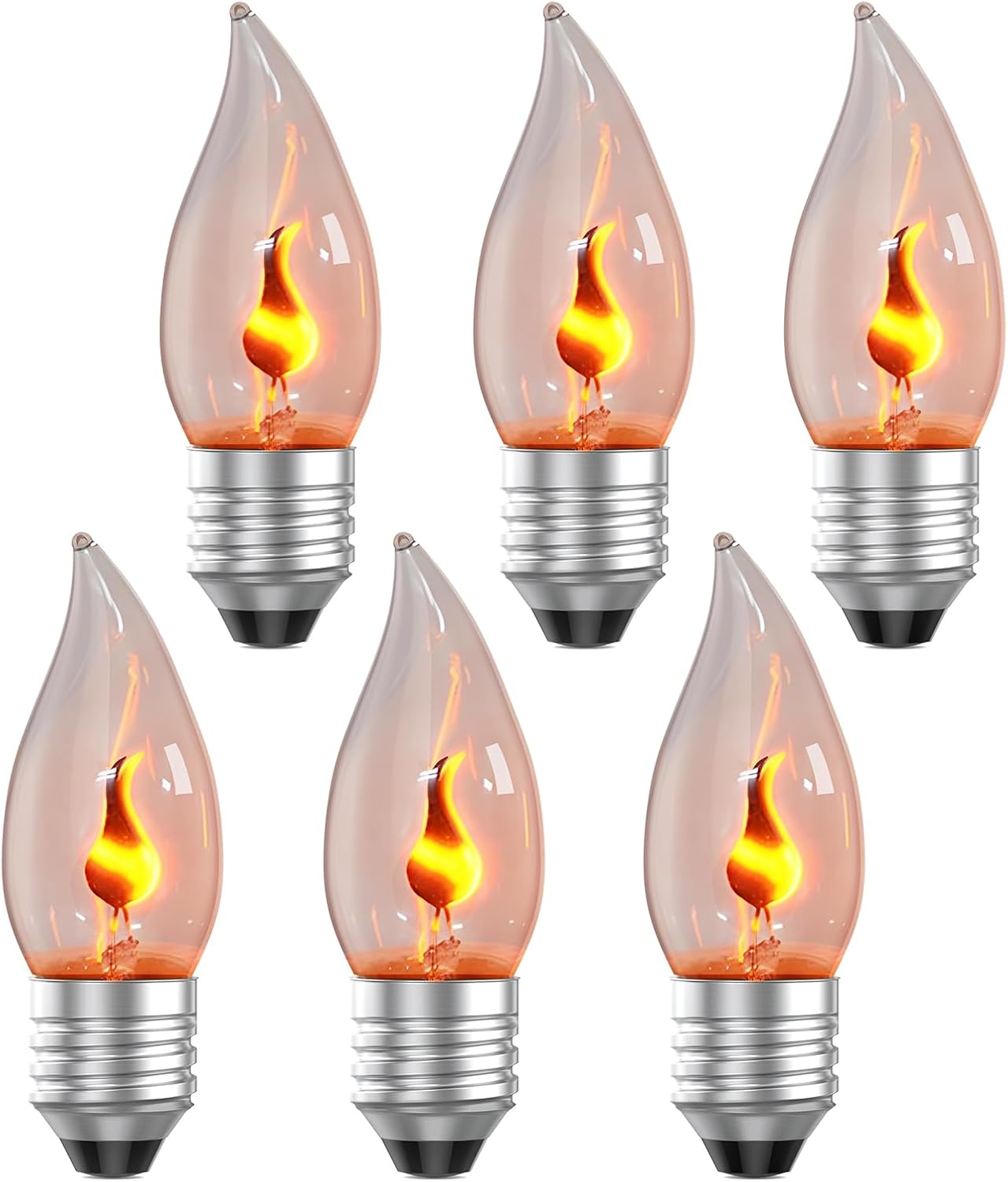 E26 Flame Light Bulbs, Flicker – Christmas Lights Outdoor recenzja i cena