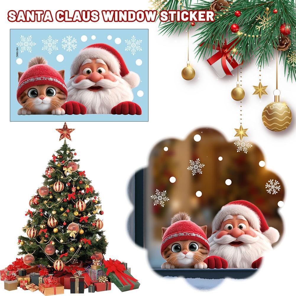 2pcs Christmas Window Clings S – Snowflake Window Decal recenzja i cena