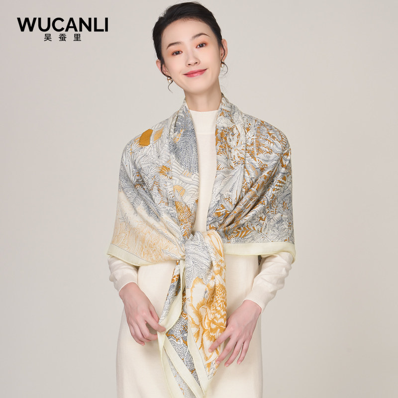 Silk & Wool Scarf Gift Box, Ca – Gift Box Wrap Set recenzja i cena