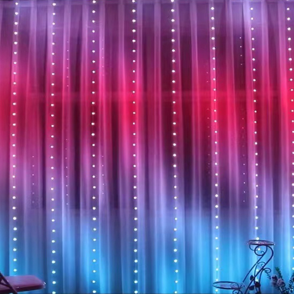 3M RGB Smart LED Curtain Light – Christmas Lights Outdoor recenzja i cena