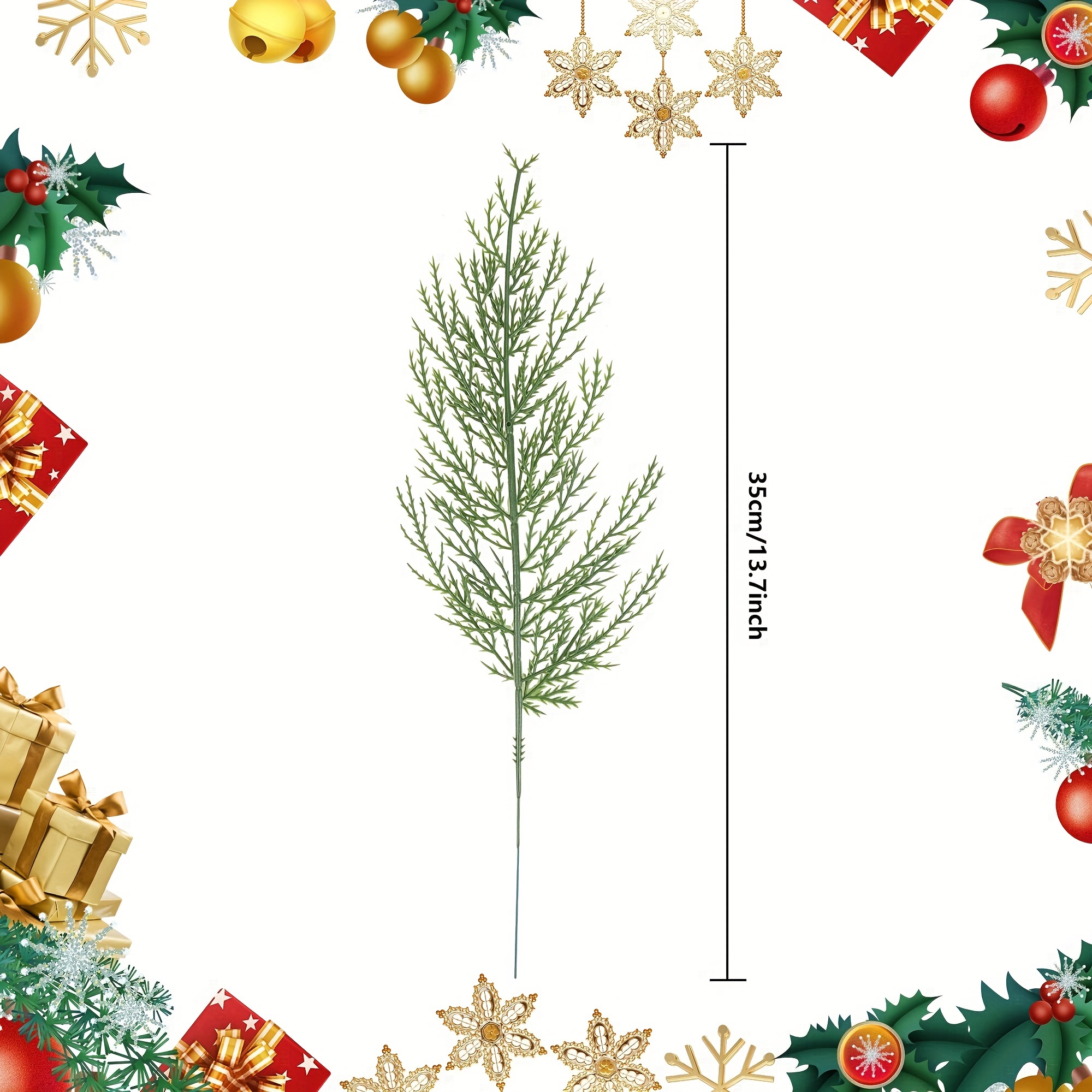 20Pcs Artificial Pine Sprigs F – Christmas Wreath Fake recenzja i cena