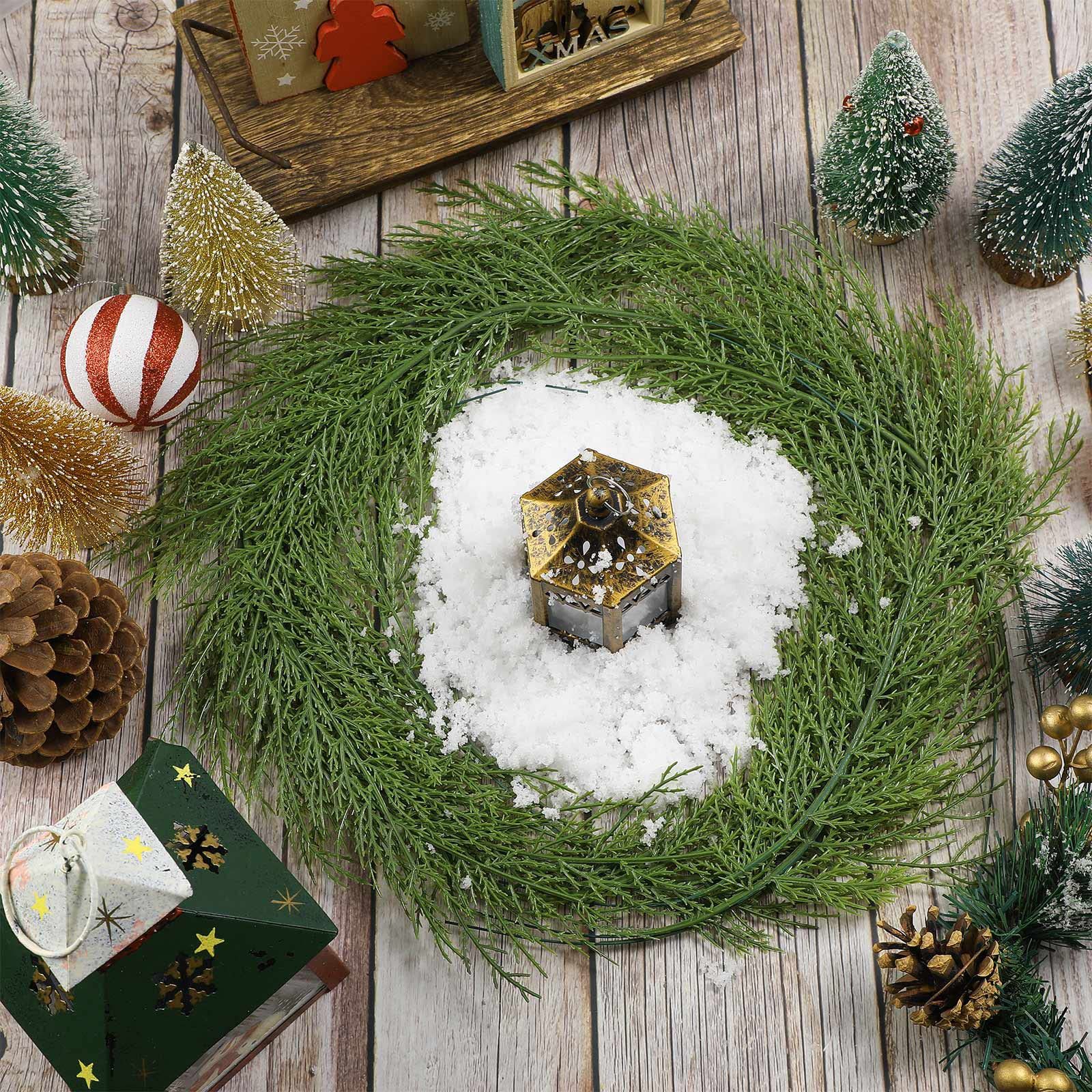 20Pcs Artificial Pine Sprigs F – Christmas Wreath Fake recenzja i cena
