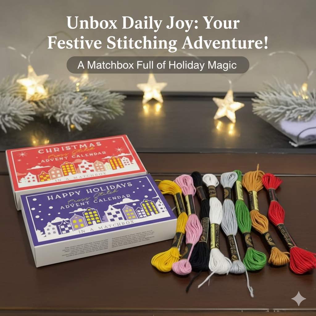 24 Days Countdown Cross Stitch – Advent Calendar Gift recenzja i cena
