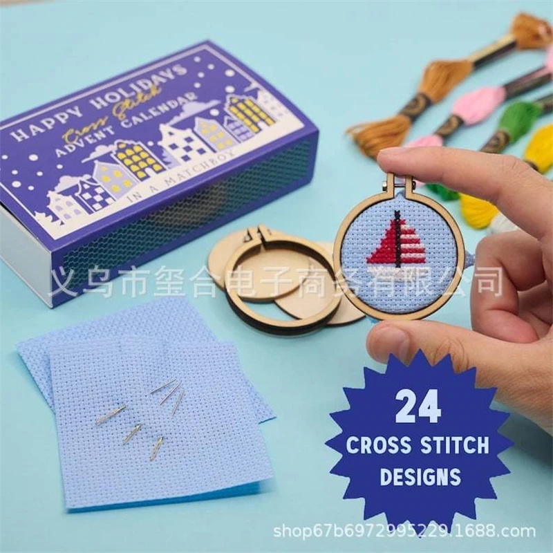 24 Days Countdown Cross Stitch – Advent Calendar Gift recenzja i cena