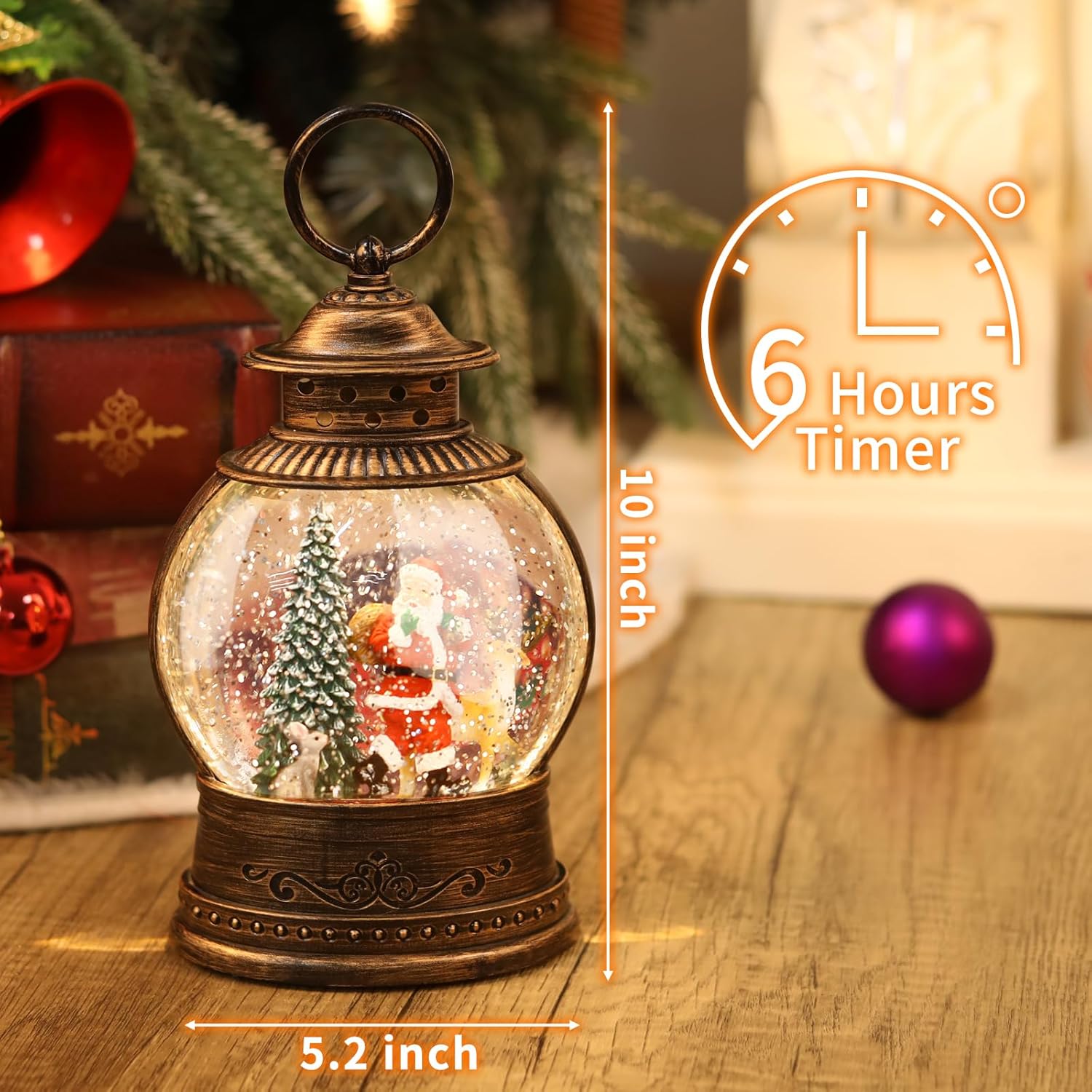 Christmas Snow Globe Lantern w – Snow Globe Musical recenzja i cena