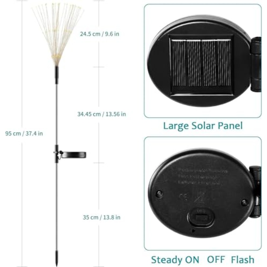 Solar Firework Lights, Lightin – Christmas Lights Outdoor recenzja i cena