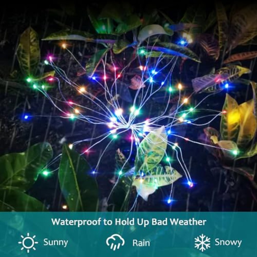 Solar Firework Lights, Lightin – Christmas Lights Outdoor recenzja i cena