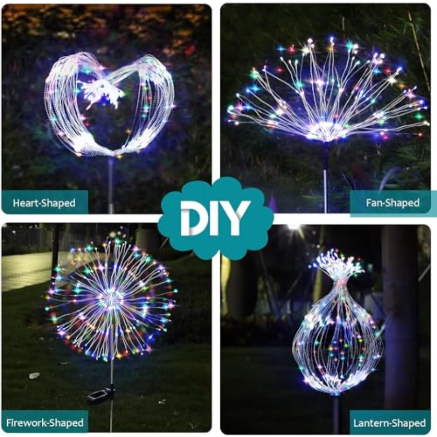 Solar Firework Lights, Lightin – Christmas Lights Outdoor recenzja i cena