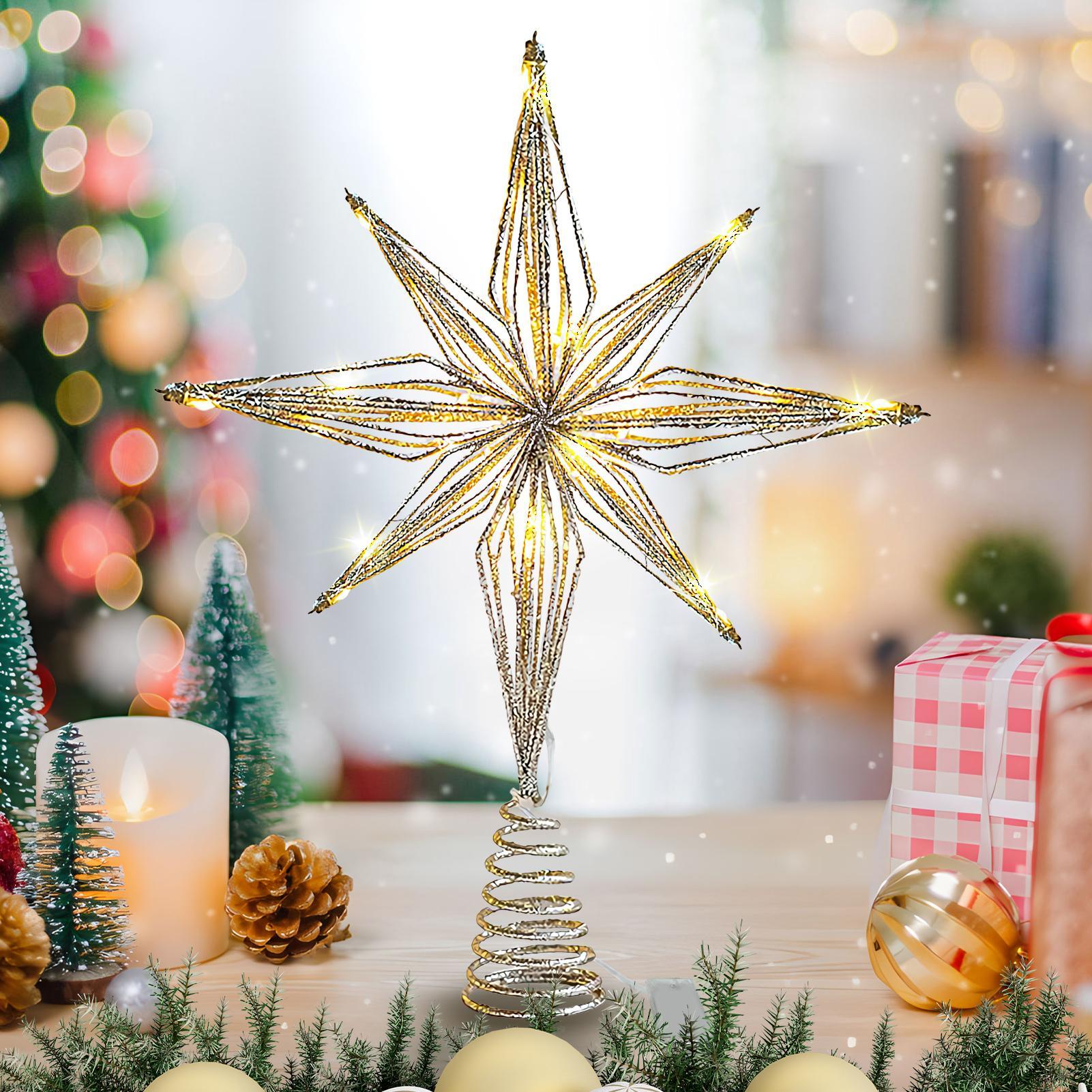 Christmas Tree Topper 3D Star  – Star Tree Topper recenzja i cena