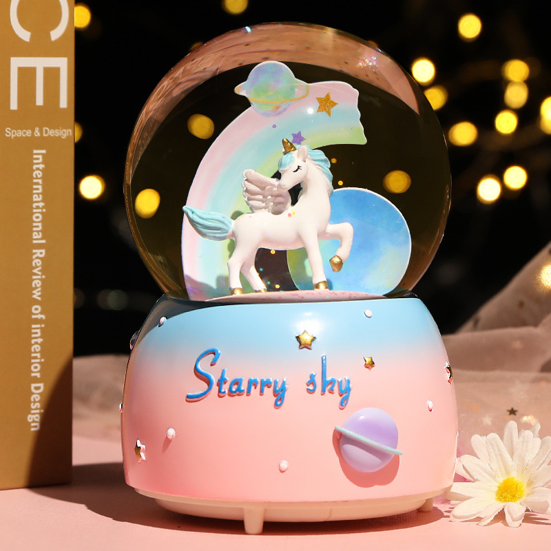 New Crystal Ball Music Box Gir – Snow Globe Musical recenzja i cena